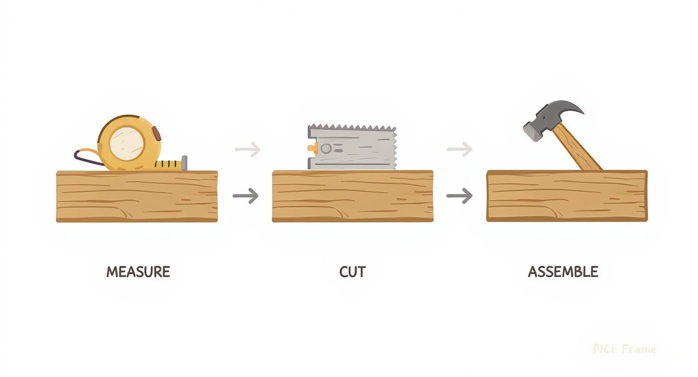 Infographic about how to build a bar free plans
