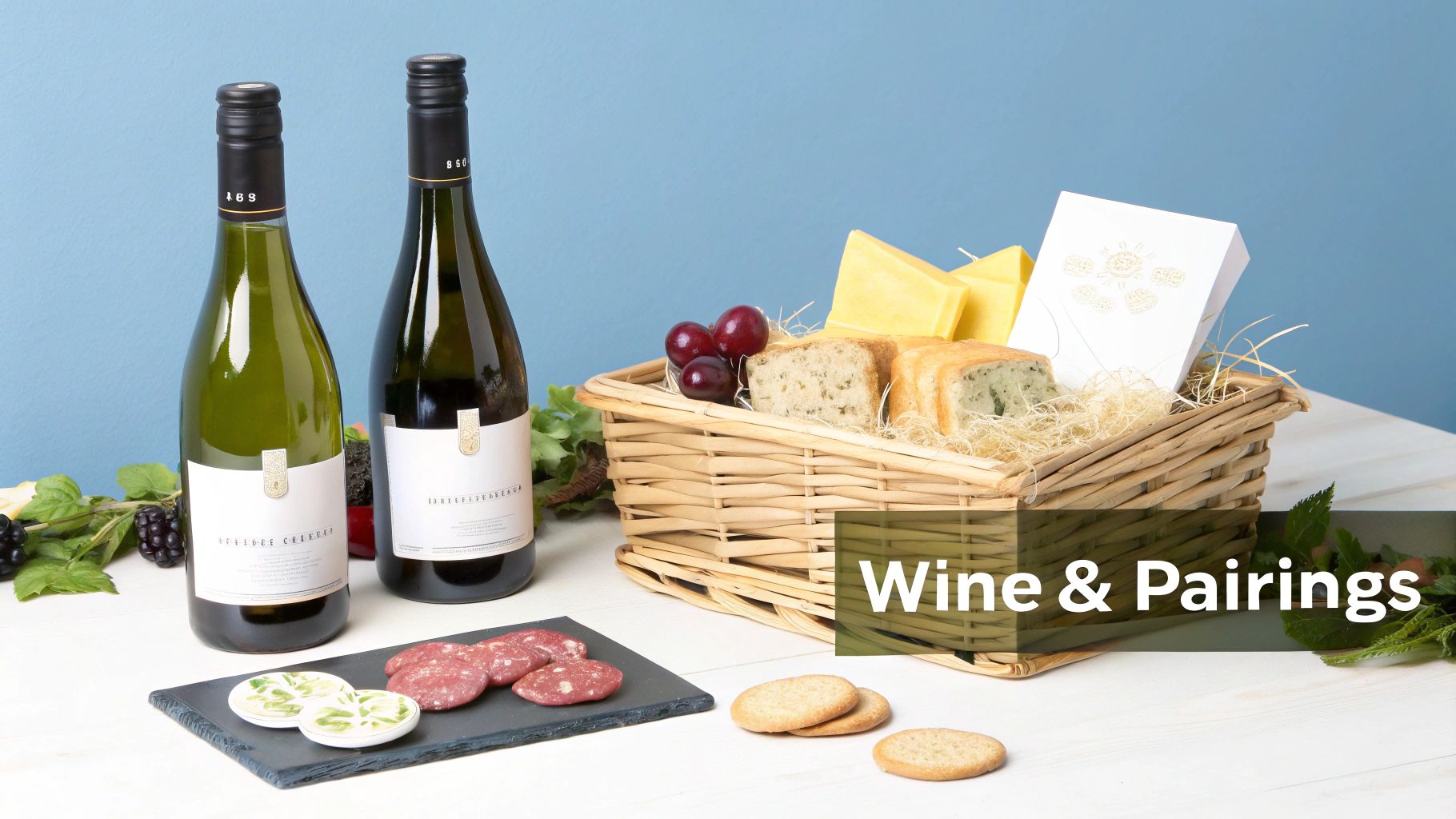 Wine & Gourmet Pairing Basket