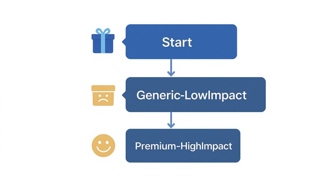 Infographic about best staff appreciation gifts