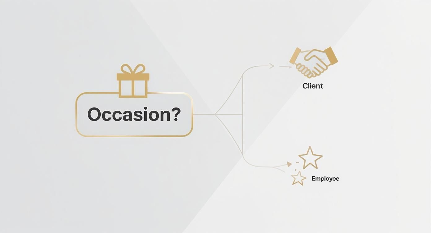 Infographic about premium corporate gift ideas