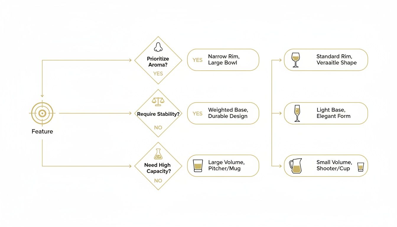 Infographic about double rocks glasses