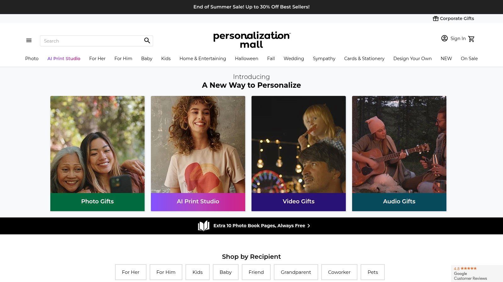 Personalization Mall