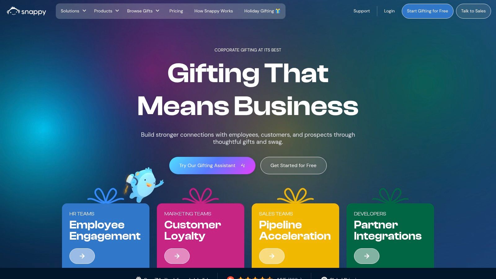 Snappy — Corporate Goping Platform