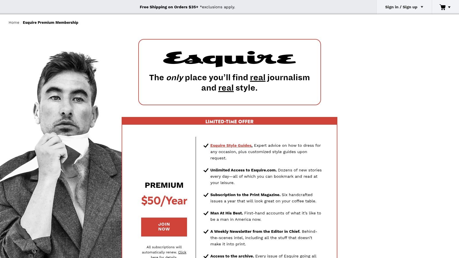Esquire Shop