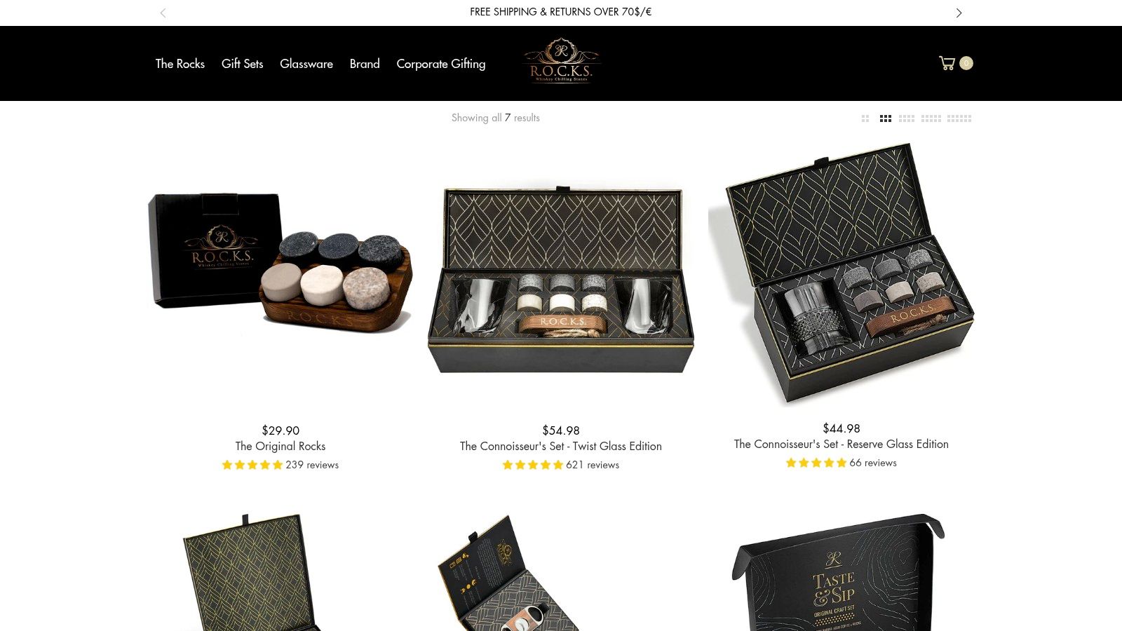 ROCKS Whiskey Gift Sets: The Connoisseur's Choice for Uncompromised Flavor