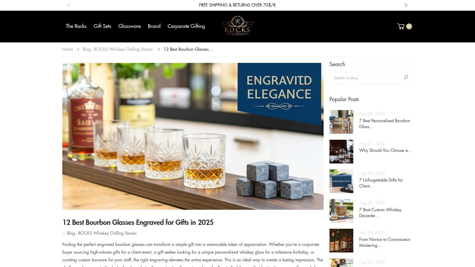 12 Best Bourbon Glasses Engraved for Gifts in 2025