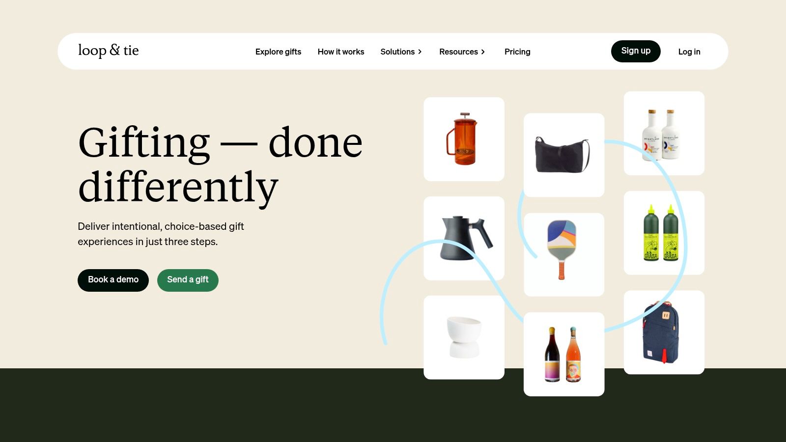 Loop & Tie – Choice-Based Corporate Gifting Platform