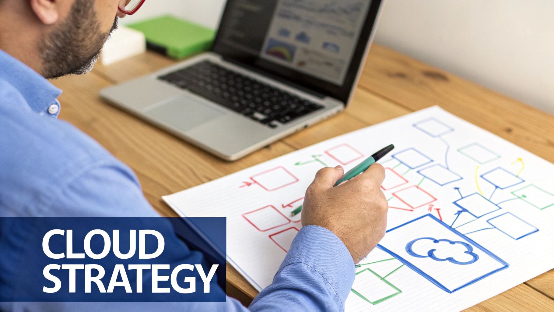 A checklist on a clipboard representing cloud management best practices.