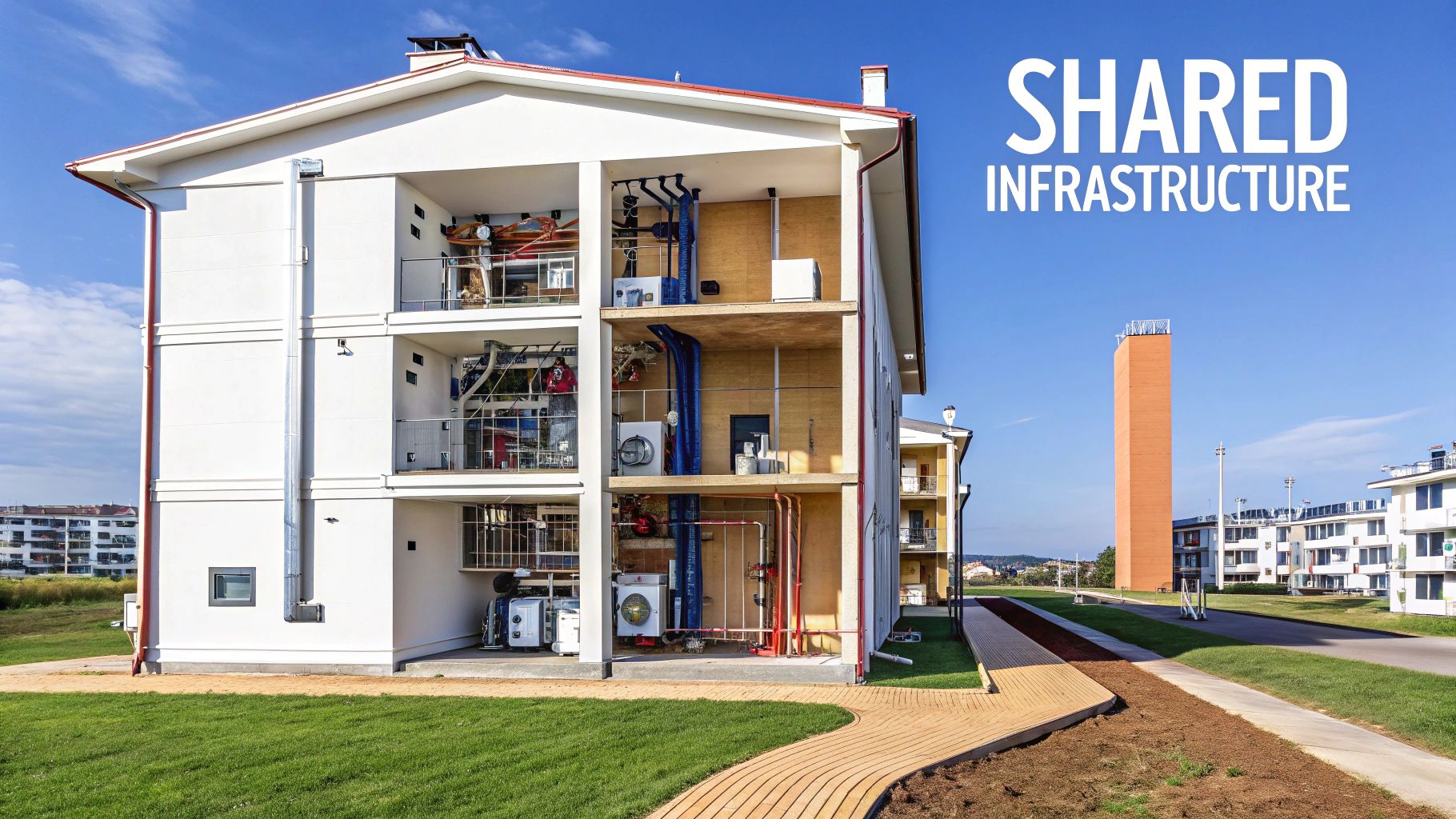 Shared infrastructure analogy