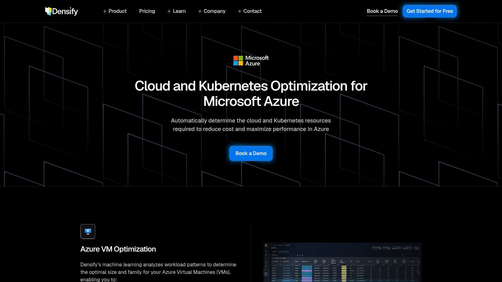 Densify for Microsoft Azure