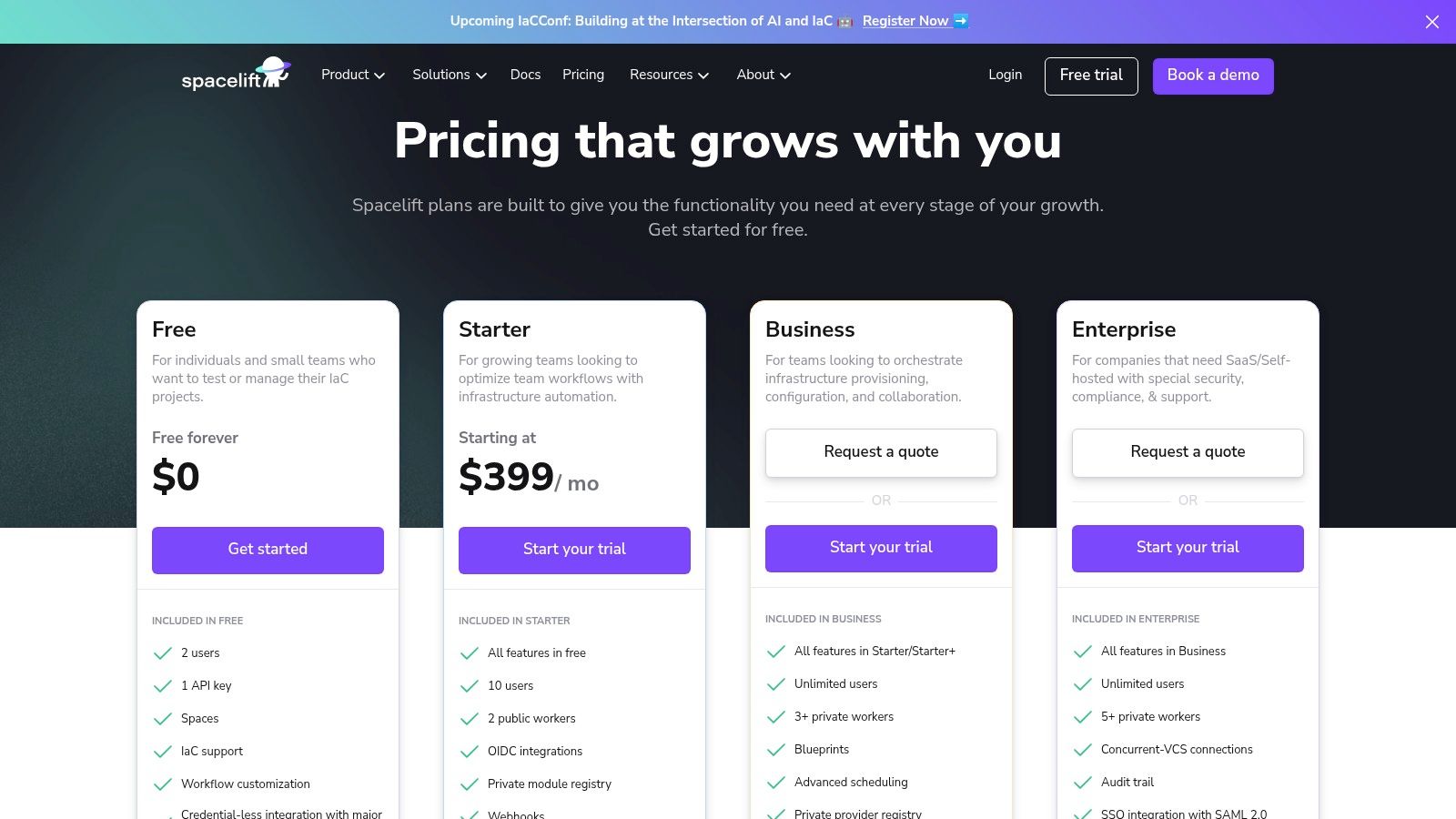 Spacelift (IaC delivery and governance platform)