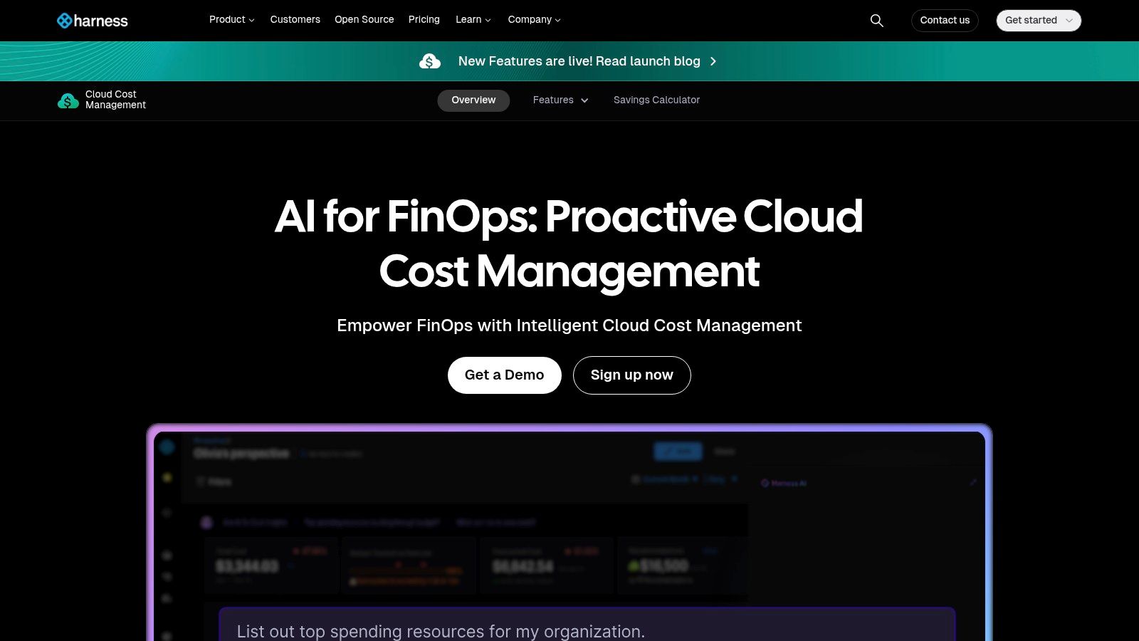 Harness Cloud Cost Management (CCM)