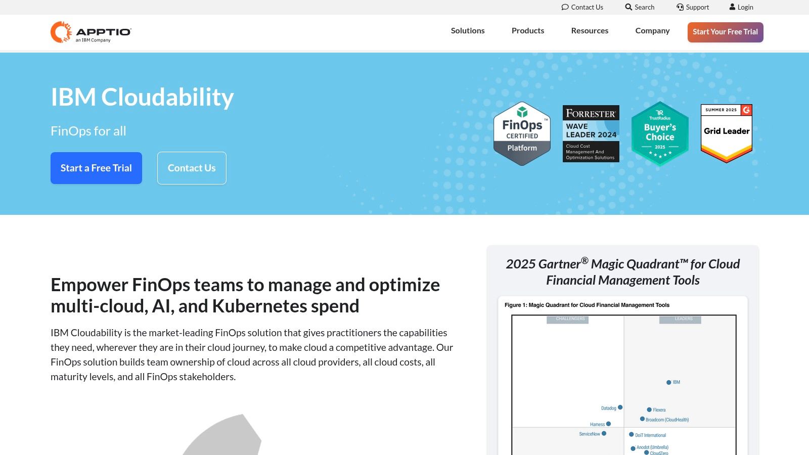 IBM Apptio Cloudability