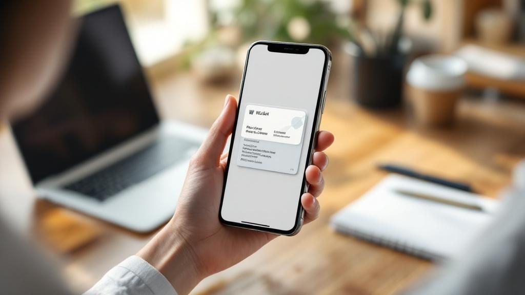 Apple Wallet Visitenkarte erstellen – so geht’s einfach