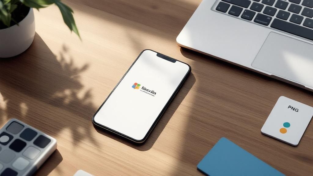 Die perfekte Visitenkarte mit Logo als Schlüssel zum Networking