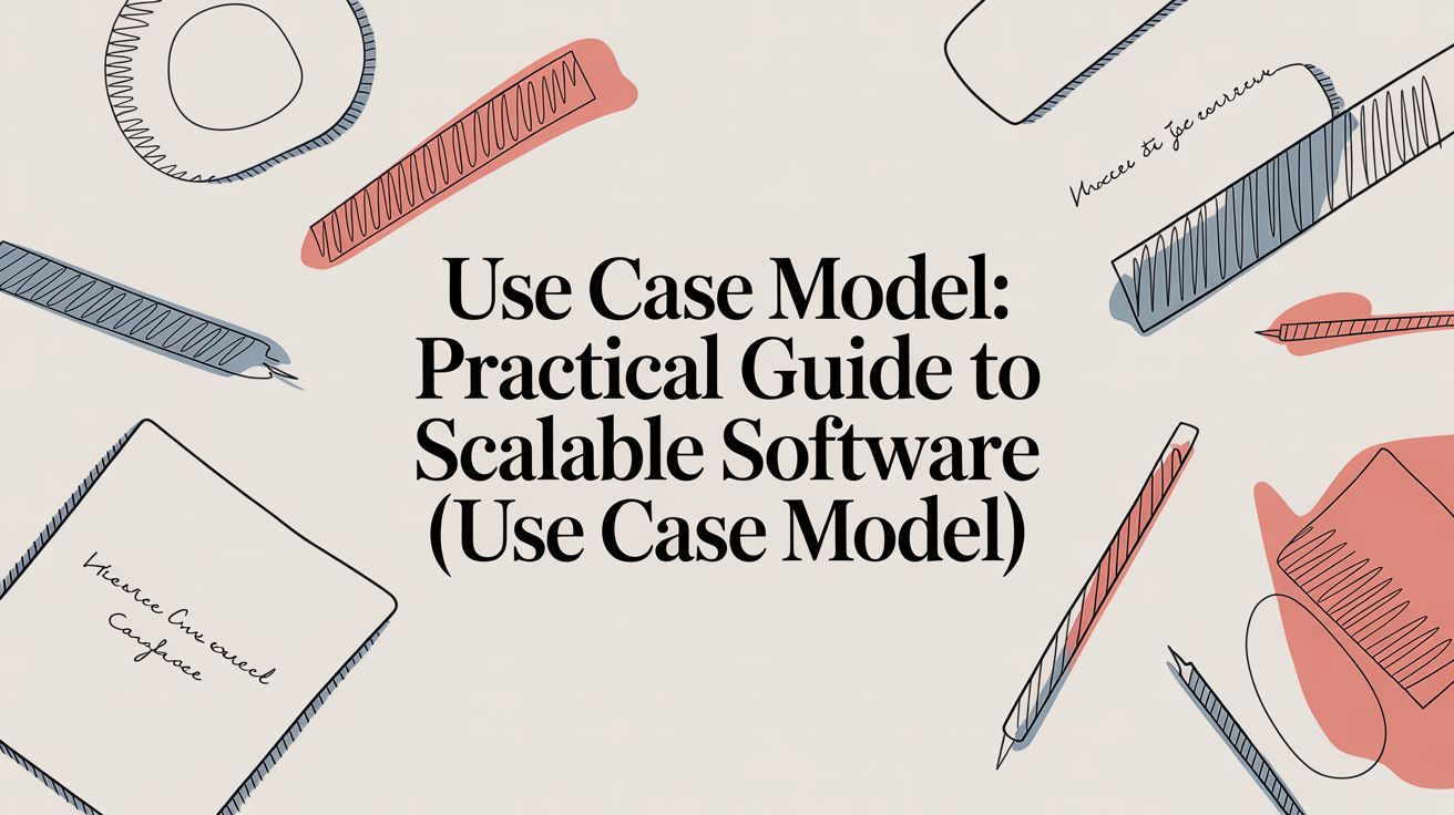 Use Case Model: Scalable Software Blueprint | Clean Code Guy