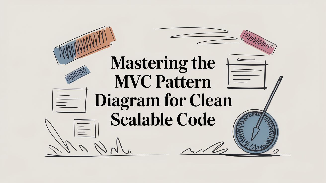 Mastering the MVC Pattern Diagram for Clean Scalable Code | Clean Code Guy