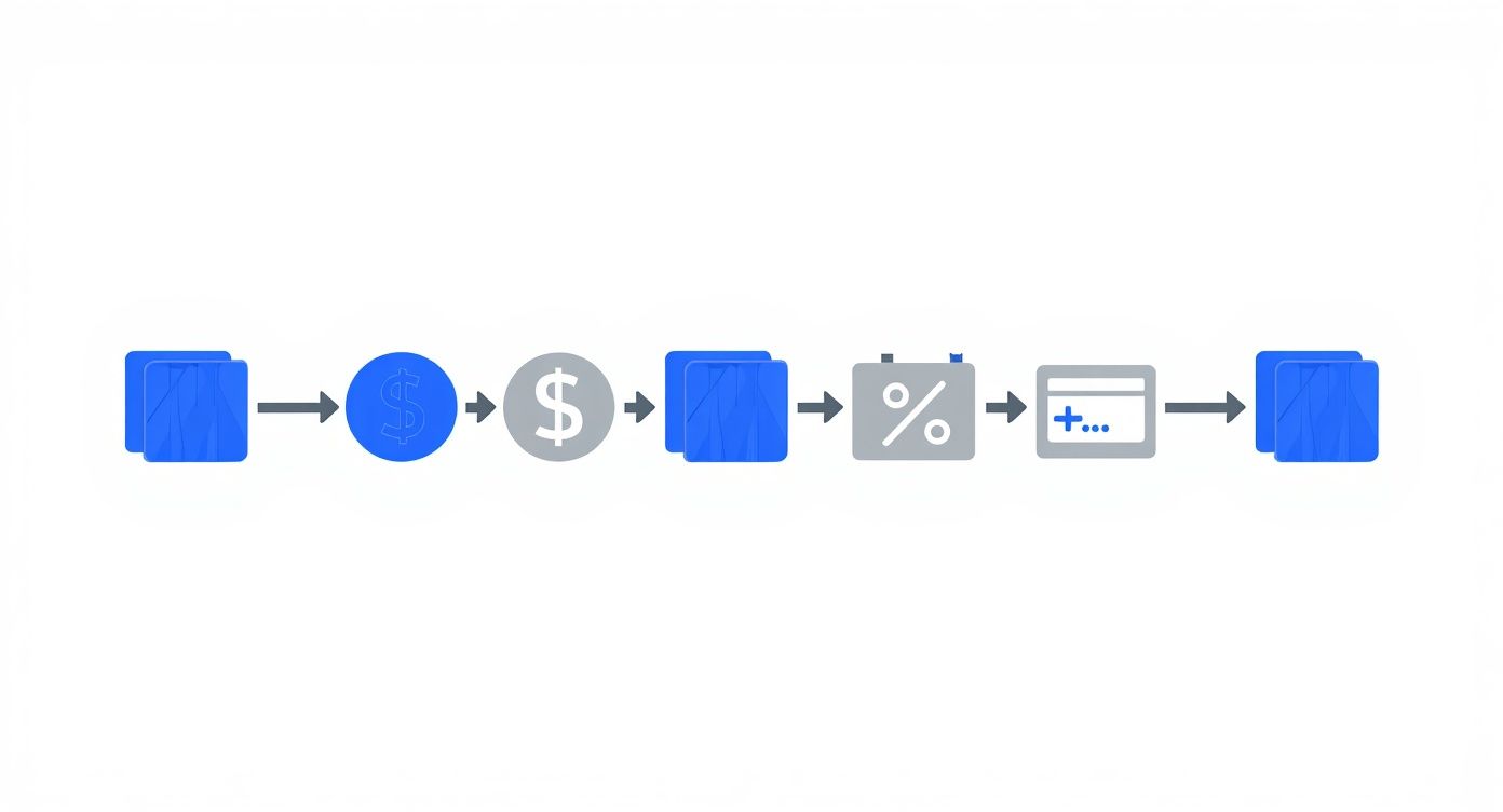 Infographic about credit card minimum payment