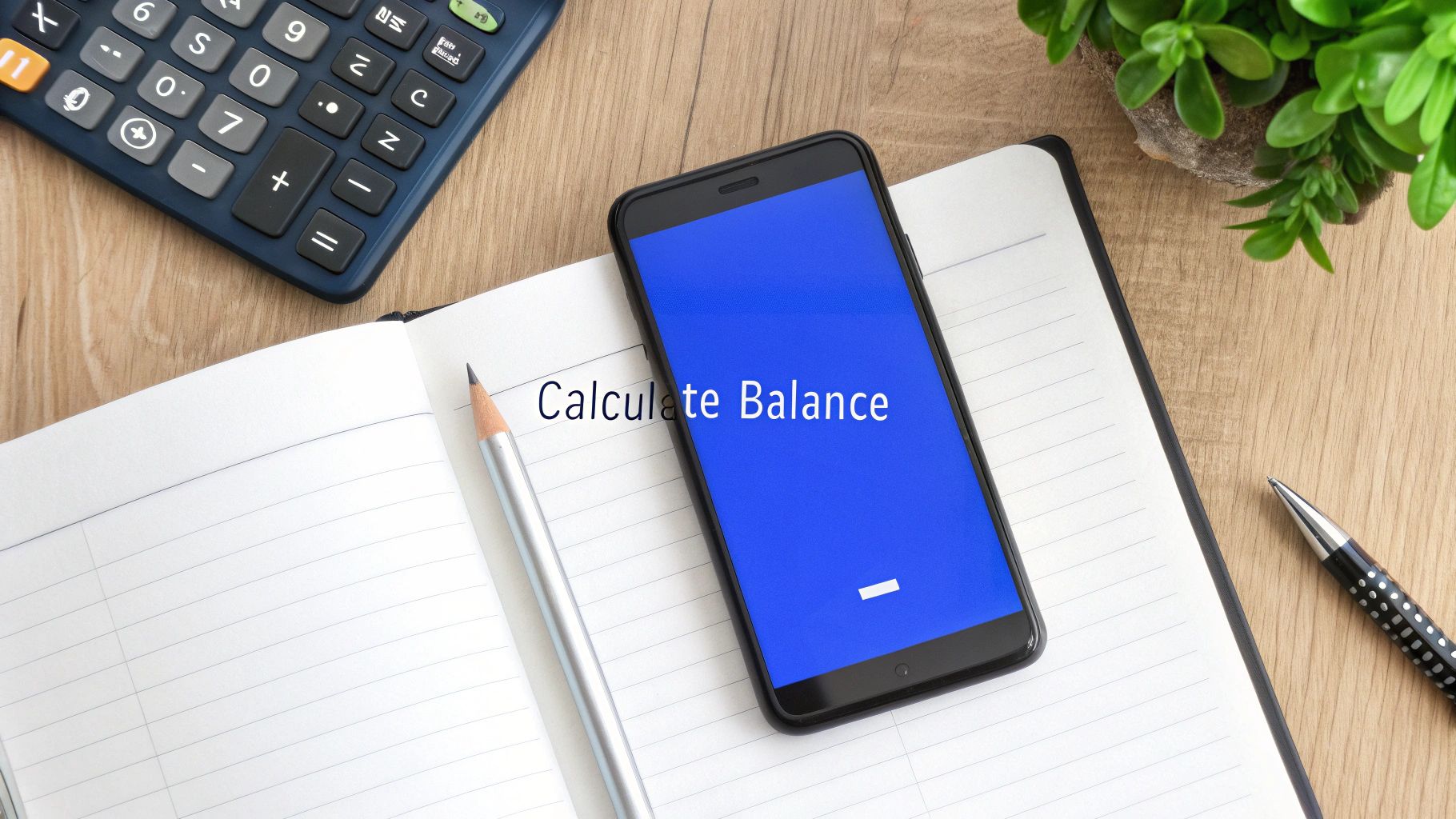 Accountant using a calculator and reviewing financial documents