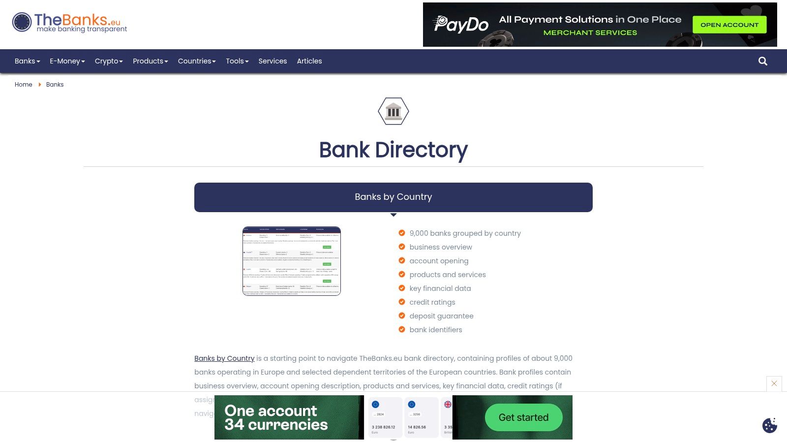 TheBanks.eu &ndash; Hong Kong Banks Directory (country section)