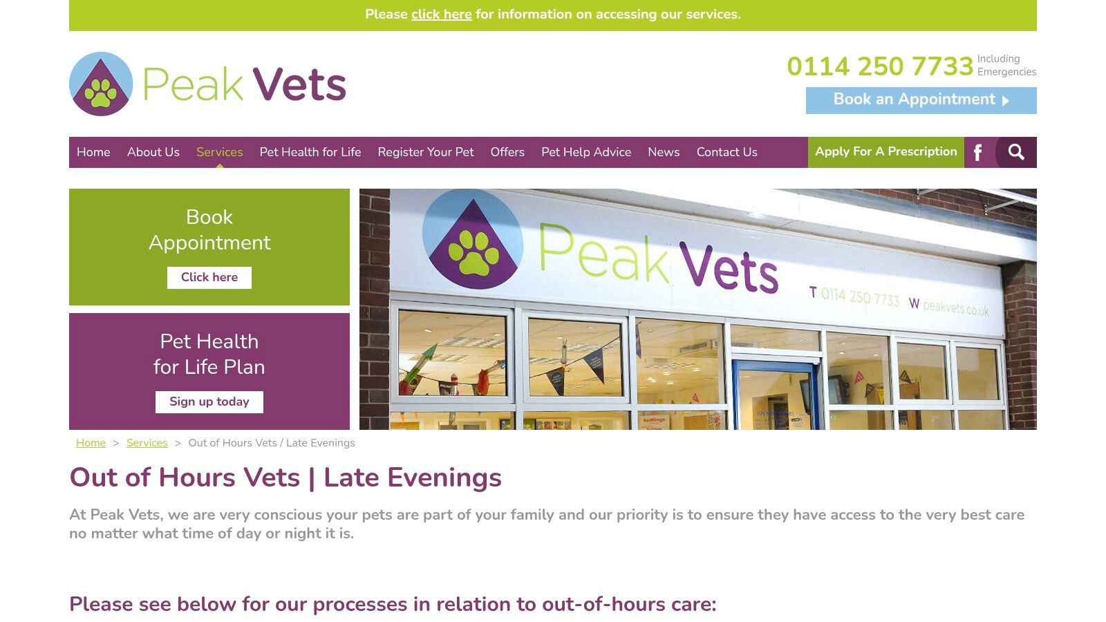 Peak Vets (Sheffield)