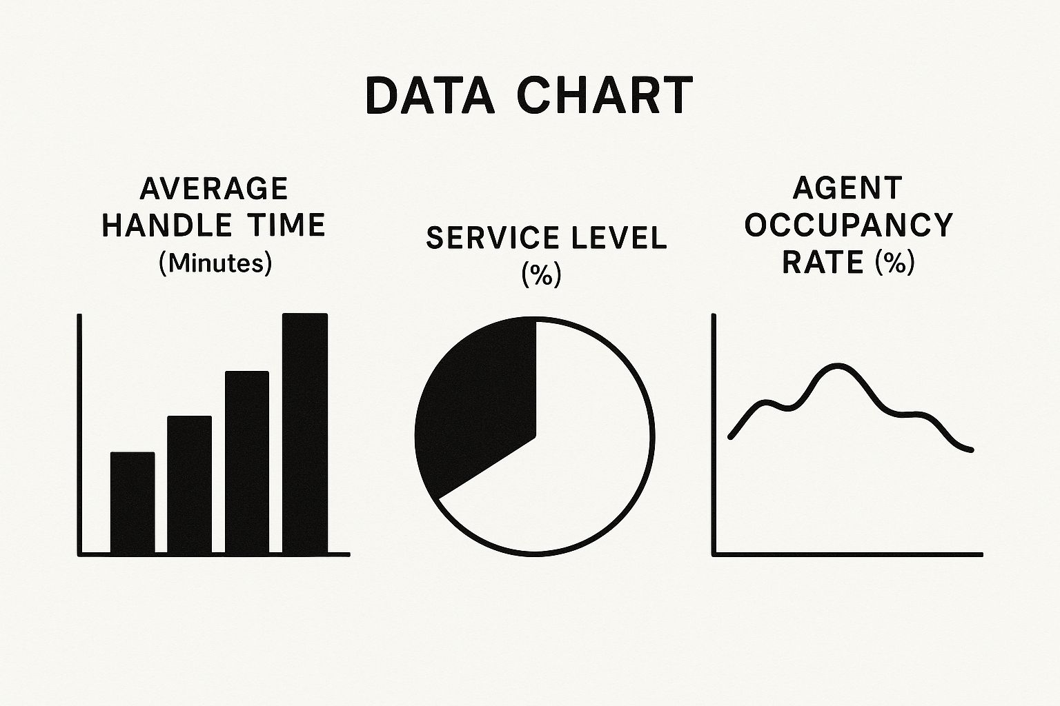 Infographic about call centers workforce management