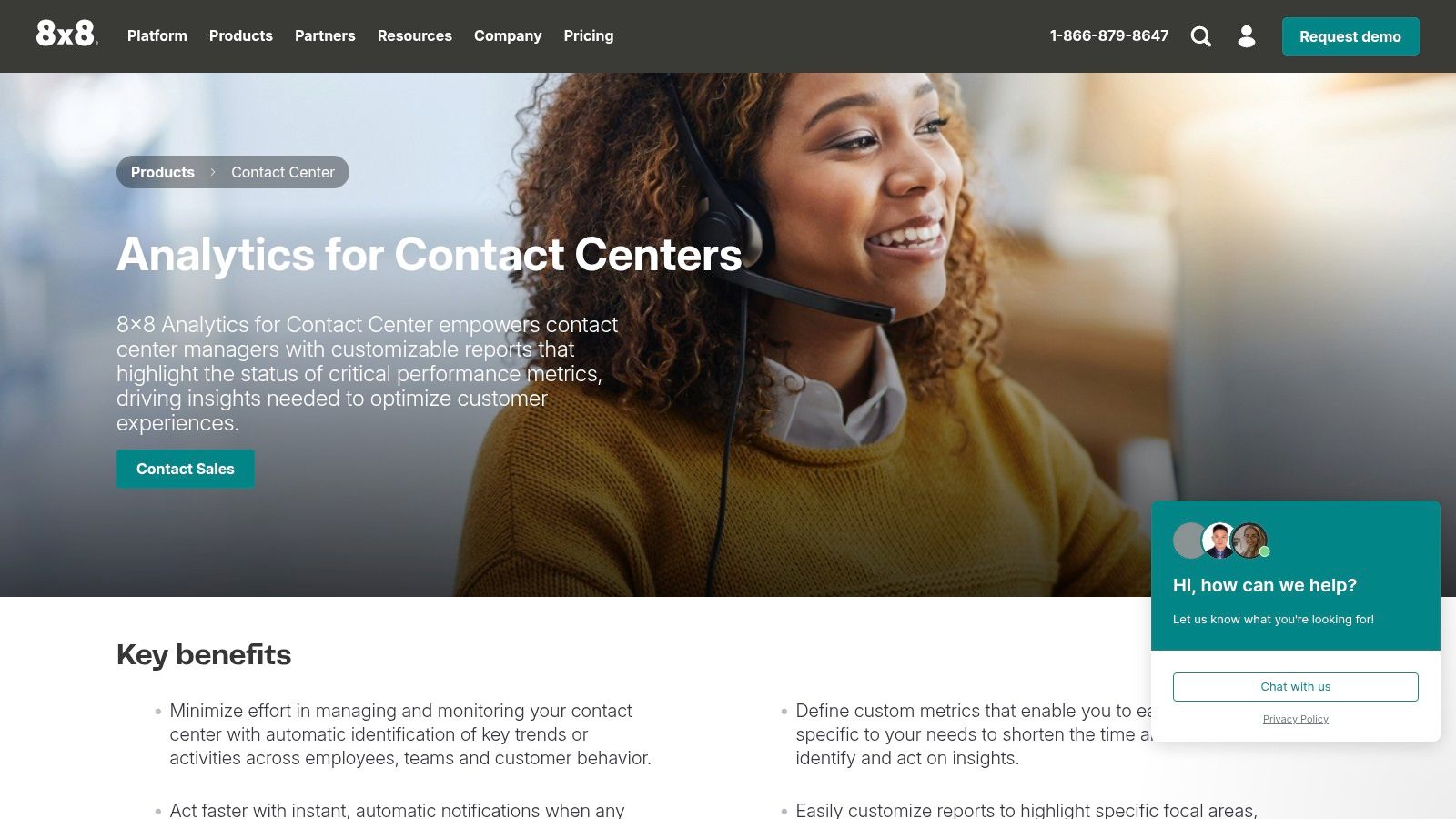 8x8 Contact Center Analytics