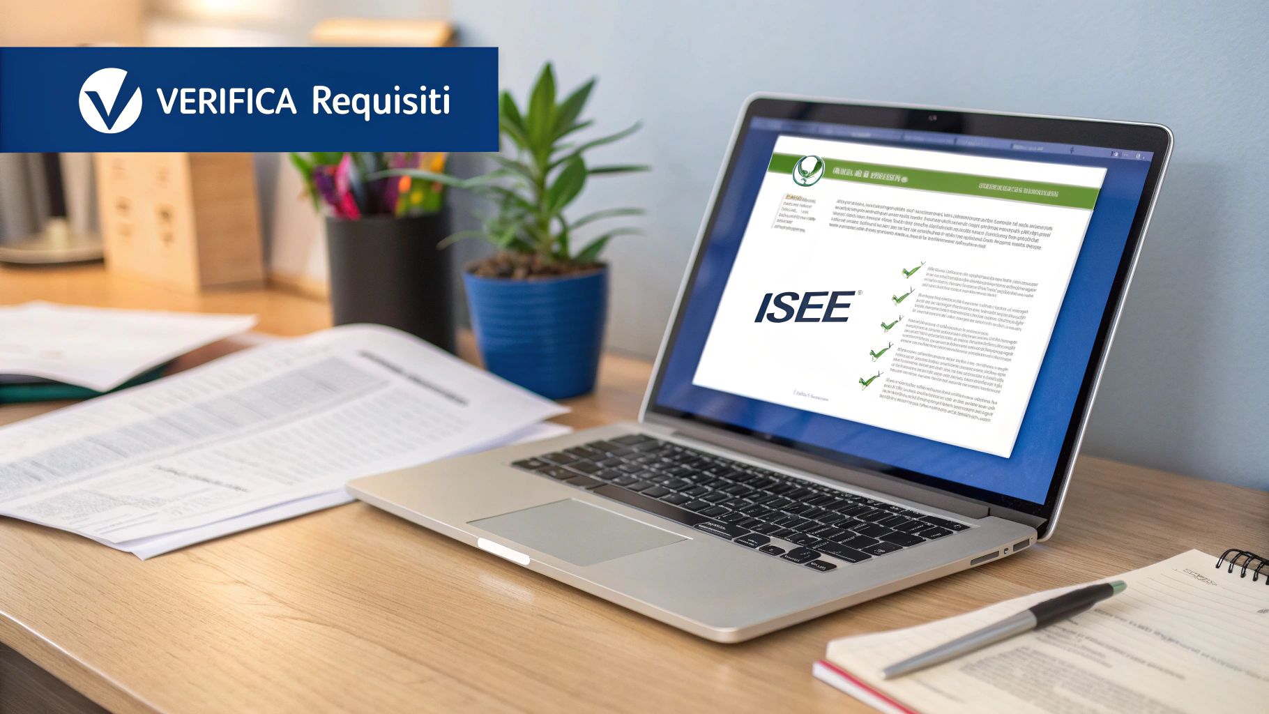 Come richiedere il Bonus Cultura: guida semplice e veloce Una persona che controlla attentamente una lista di documenti su una scrivania.