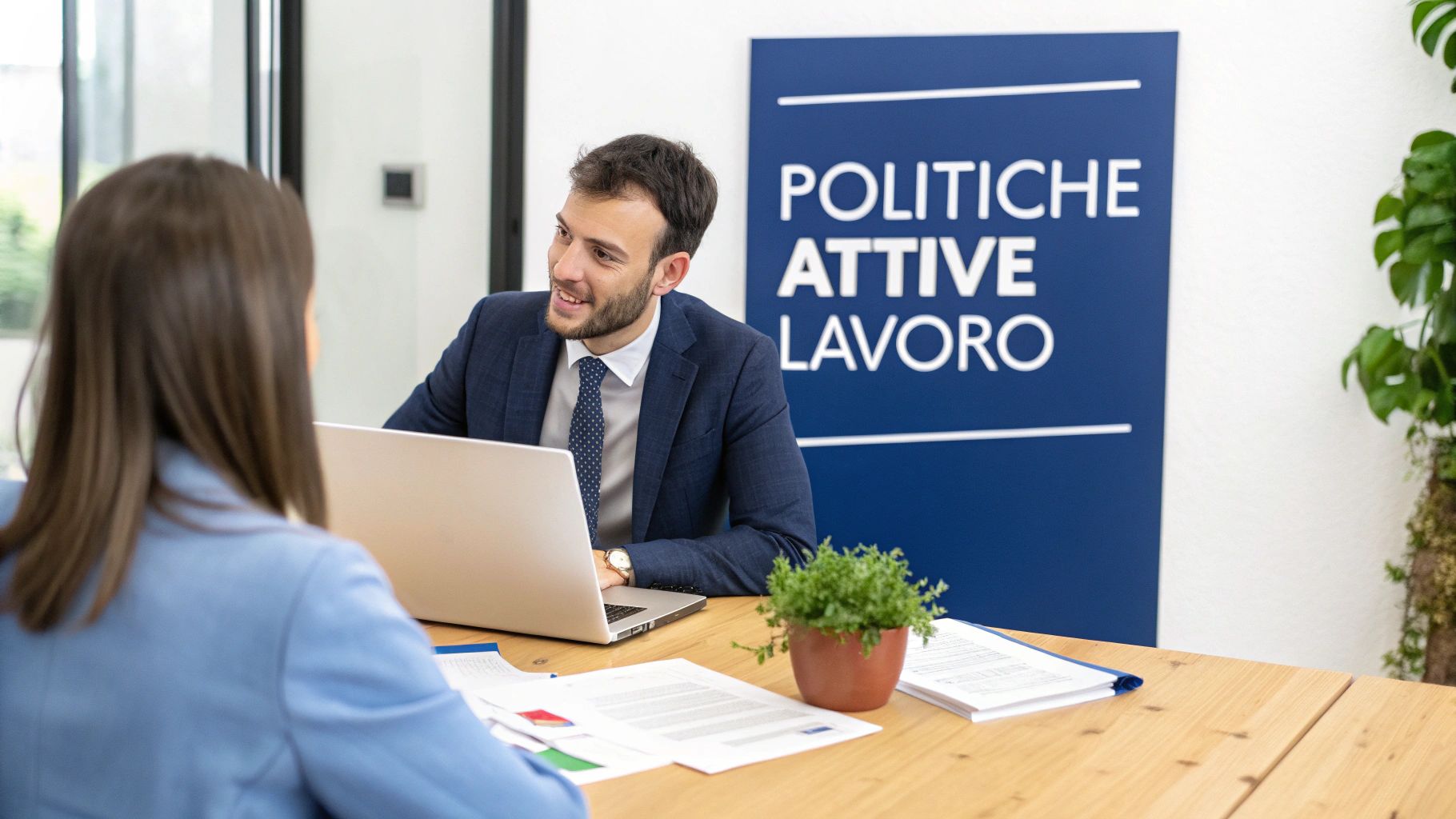 Dopo la NASpI cosa posso richiedere? Bonus e politiche attive Persona che pianifica la propria ricerca di lavoro su una lavagna