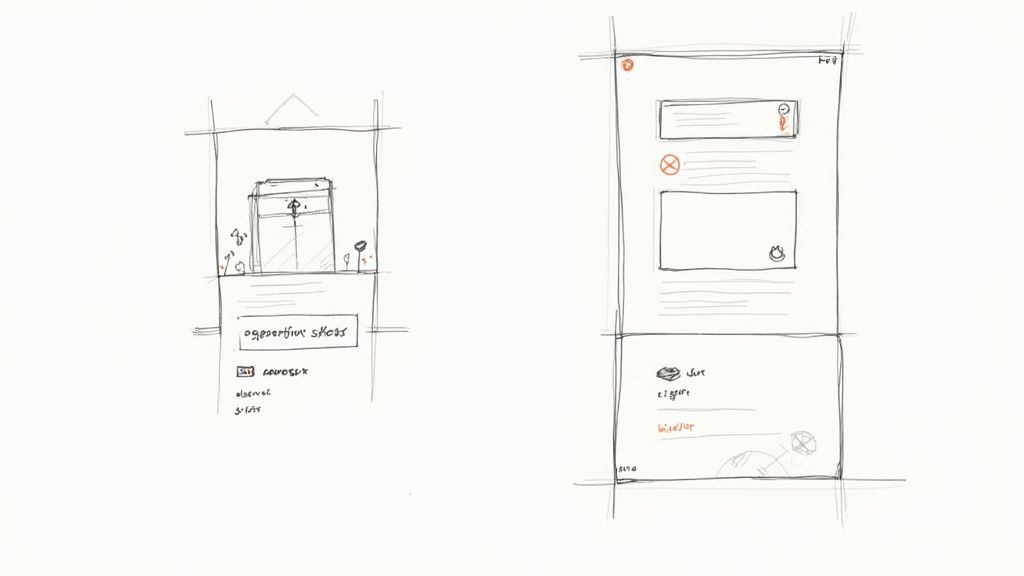 A person holding a tablet showing a startup's growth chart with an upward trend.