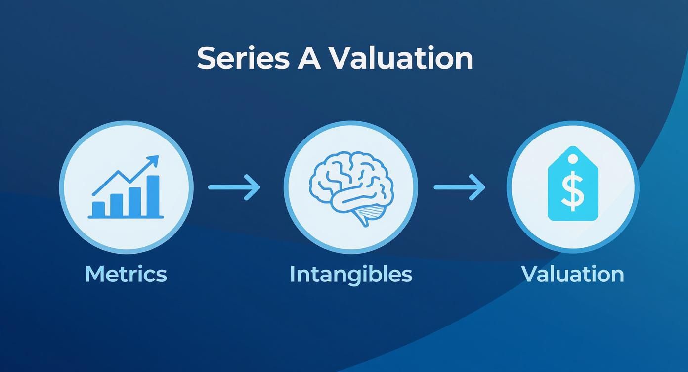 Infographic about series a investments