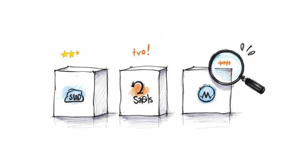 A magnifying glass hovering over a chess board, symbolizing strategic analysis of the competitive landscape.