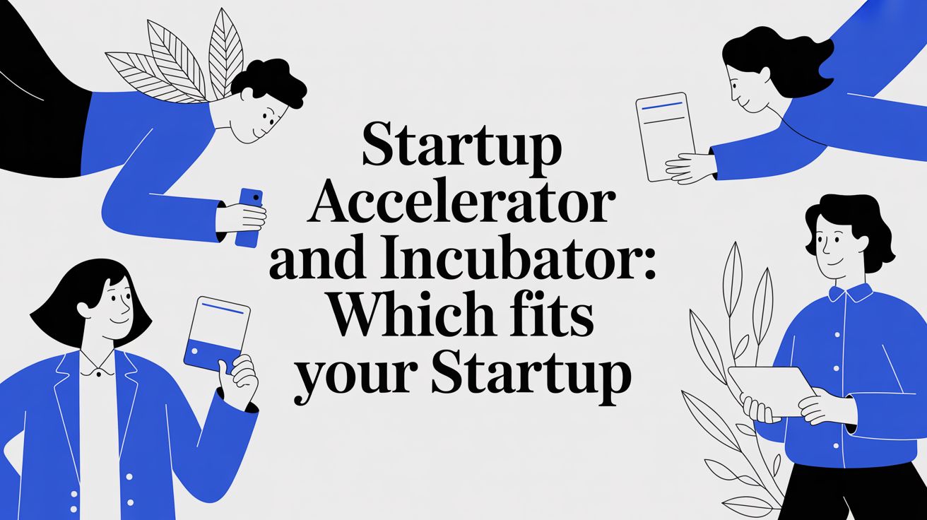 Startup Accelerator vs. Incubator: Which One Is Right for Your Business?