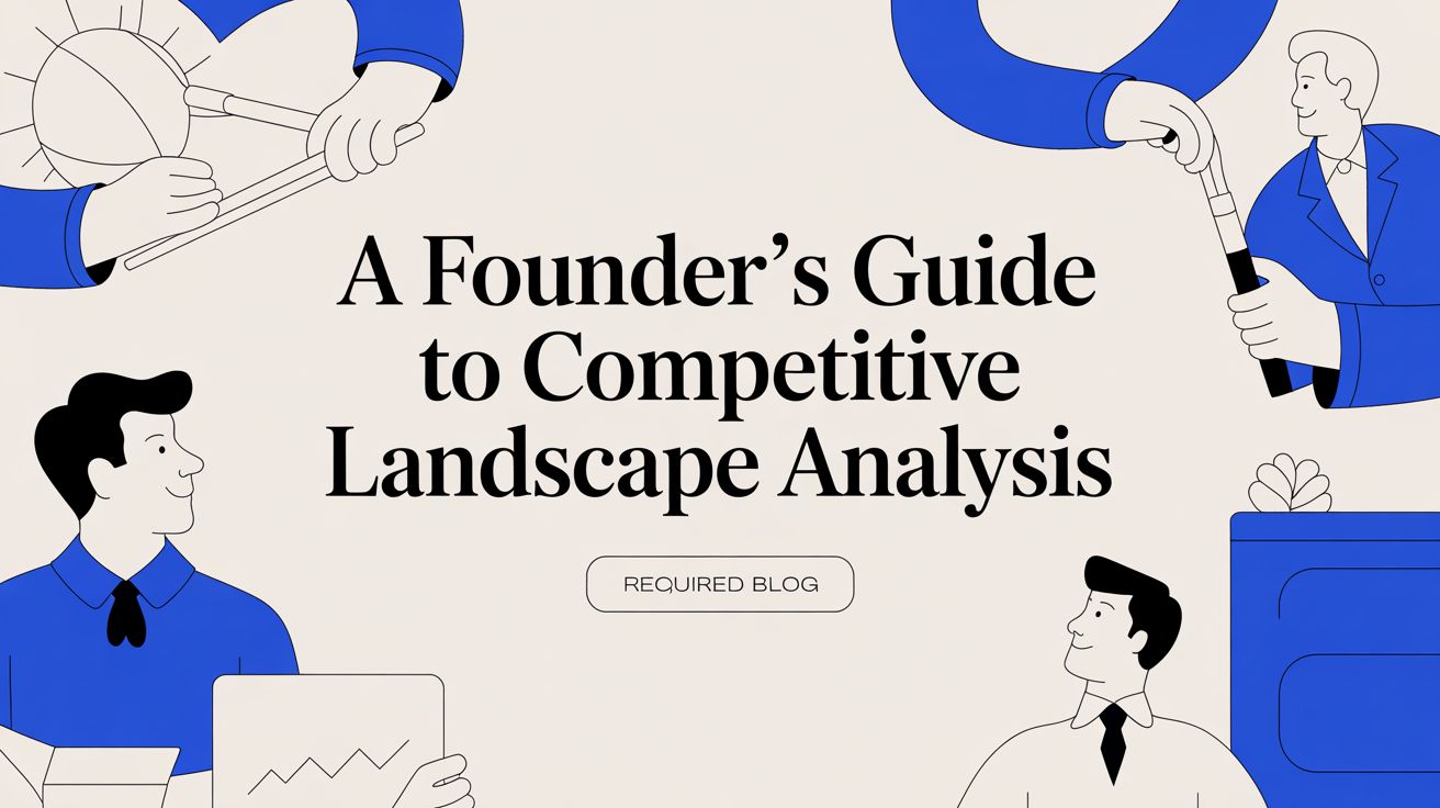 A Founder's Guide to Competitive Landscape Analysis