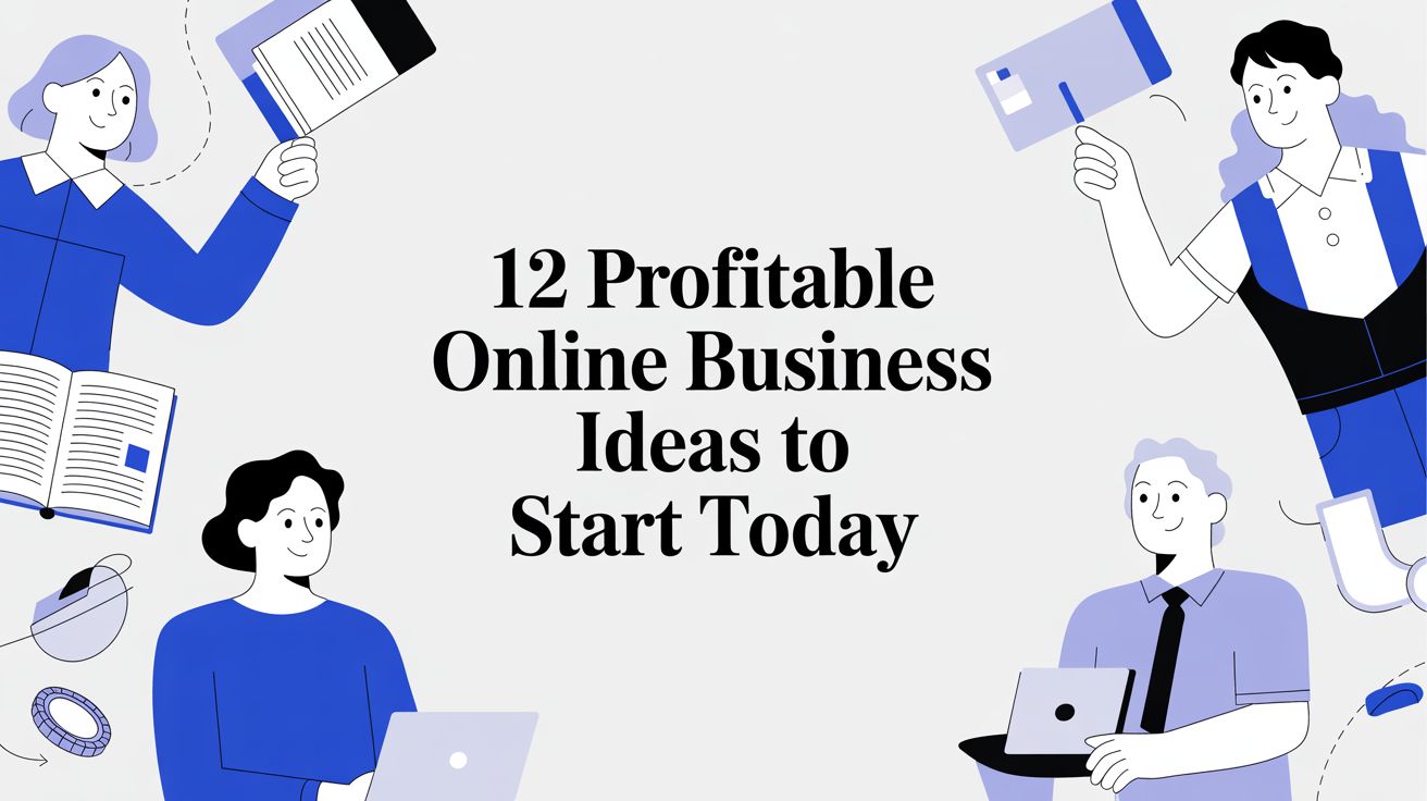12 Profitable Online Business Ideas to Start Today