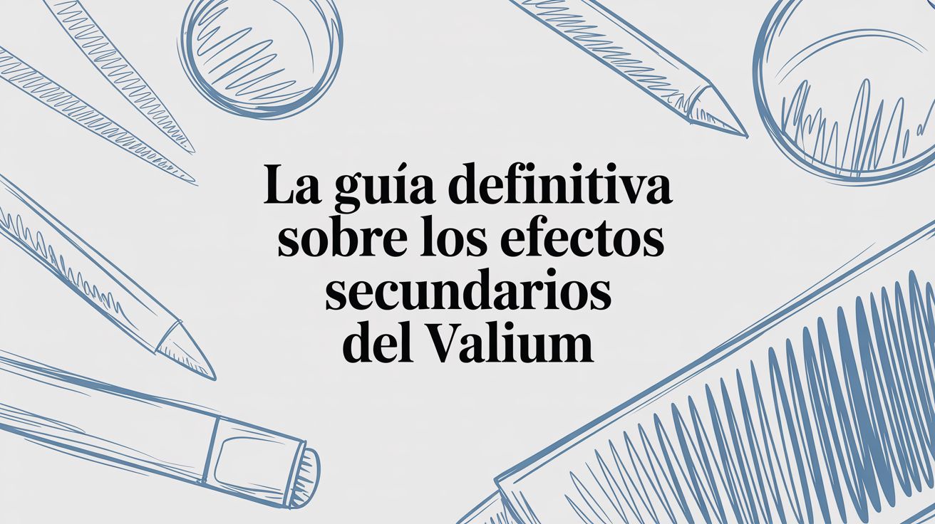 La guía definitiva sobre los efectos secundarios del Valium
