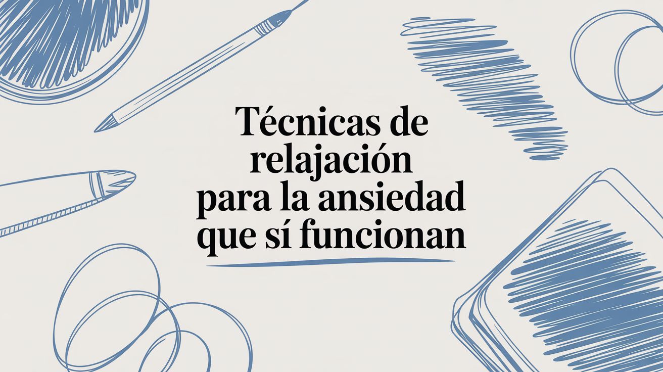 Técnicas de relajación para la ansiedad que funcionan