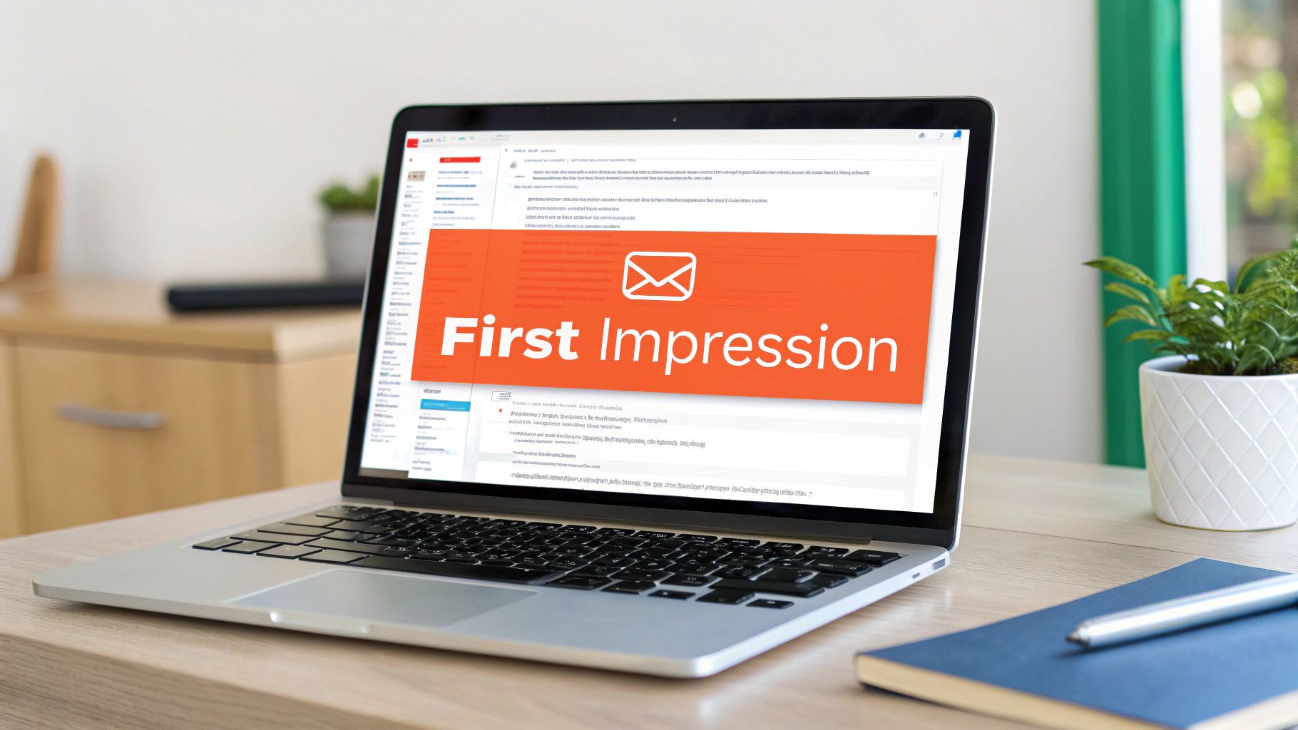 An inbox filled with job application emails, with one email highlighted showing an effective, professional subject line that stands out.