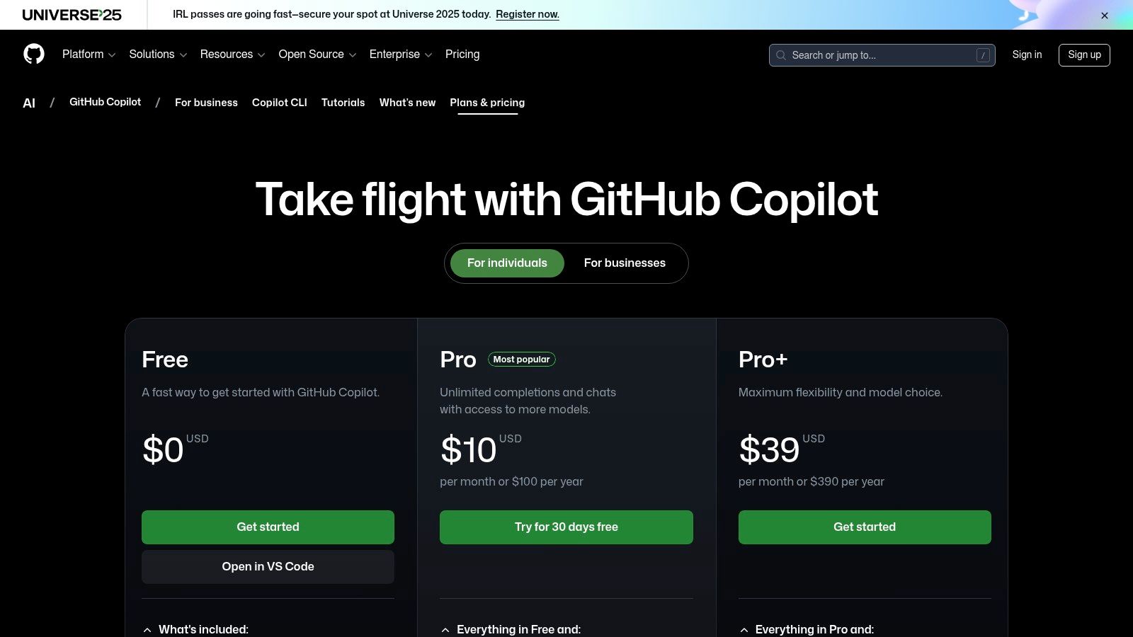 An illustration showing the GitHub Copilot logo with code snippets and icons representing different programming languages.