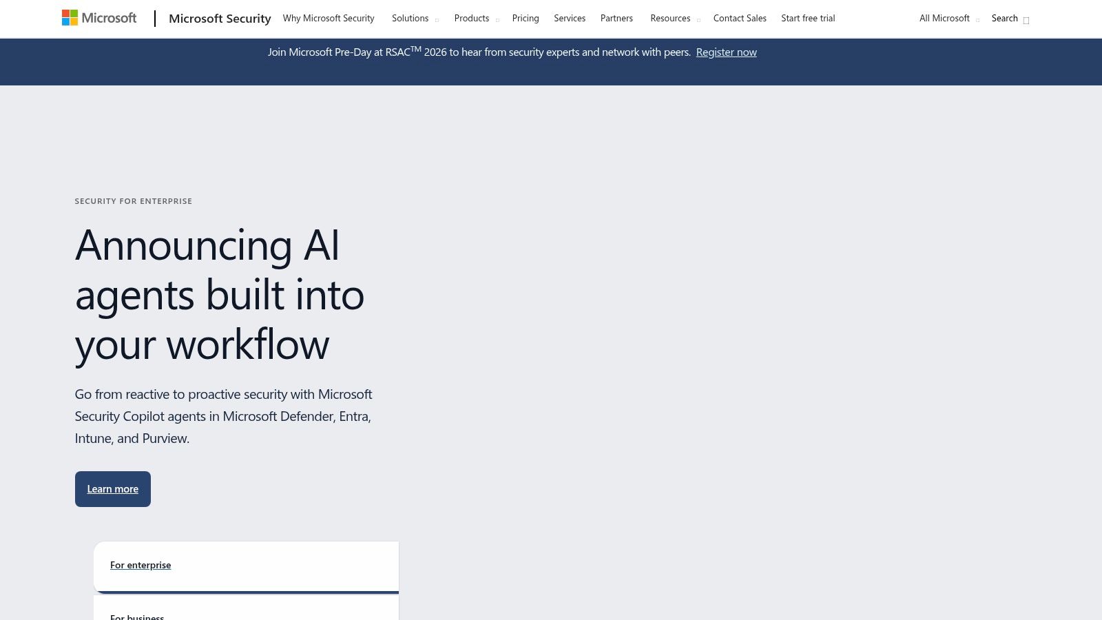 Microsoft Security Copilot interface displaying an AI-generated incident summary and response plan.