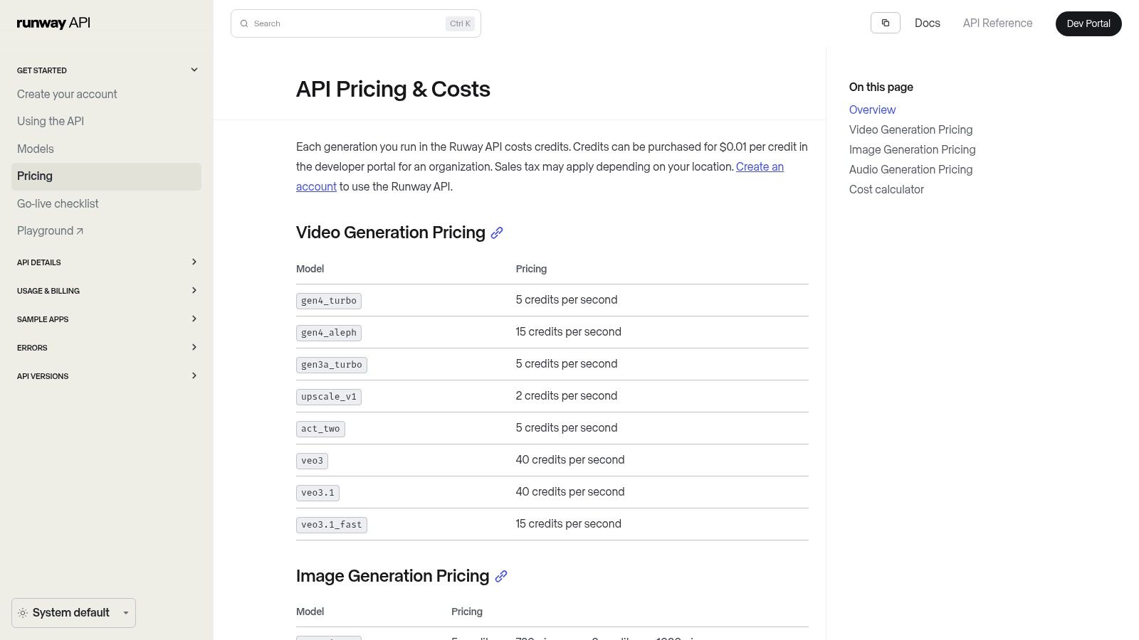 Runway's text-to-video generation interface, showcasing its simple prompt-based system.