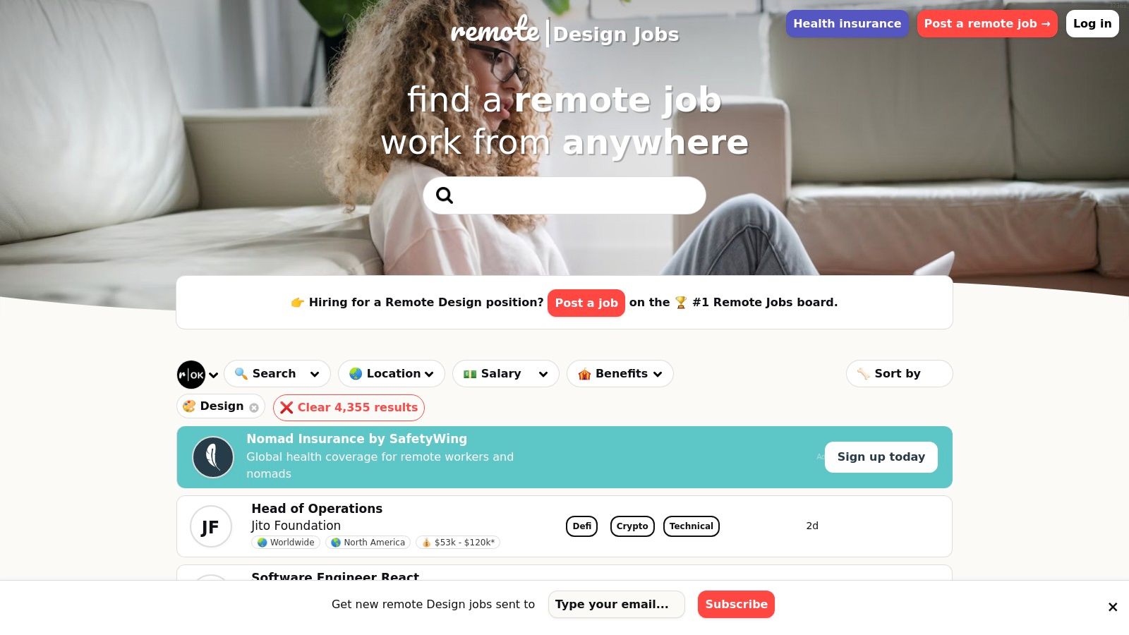 Remote OK (Design)