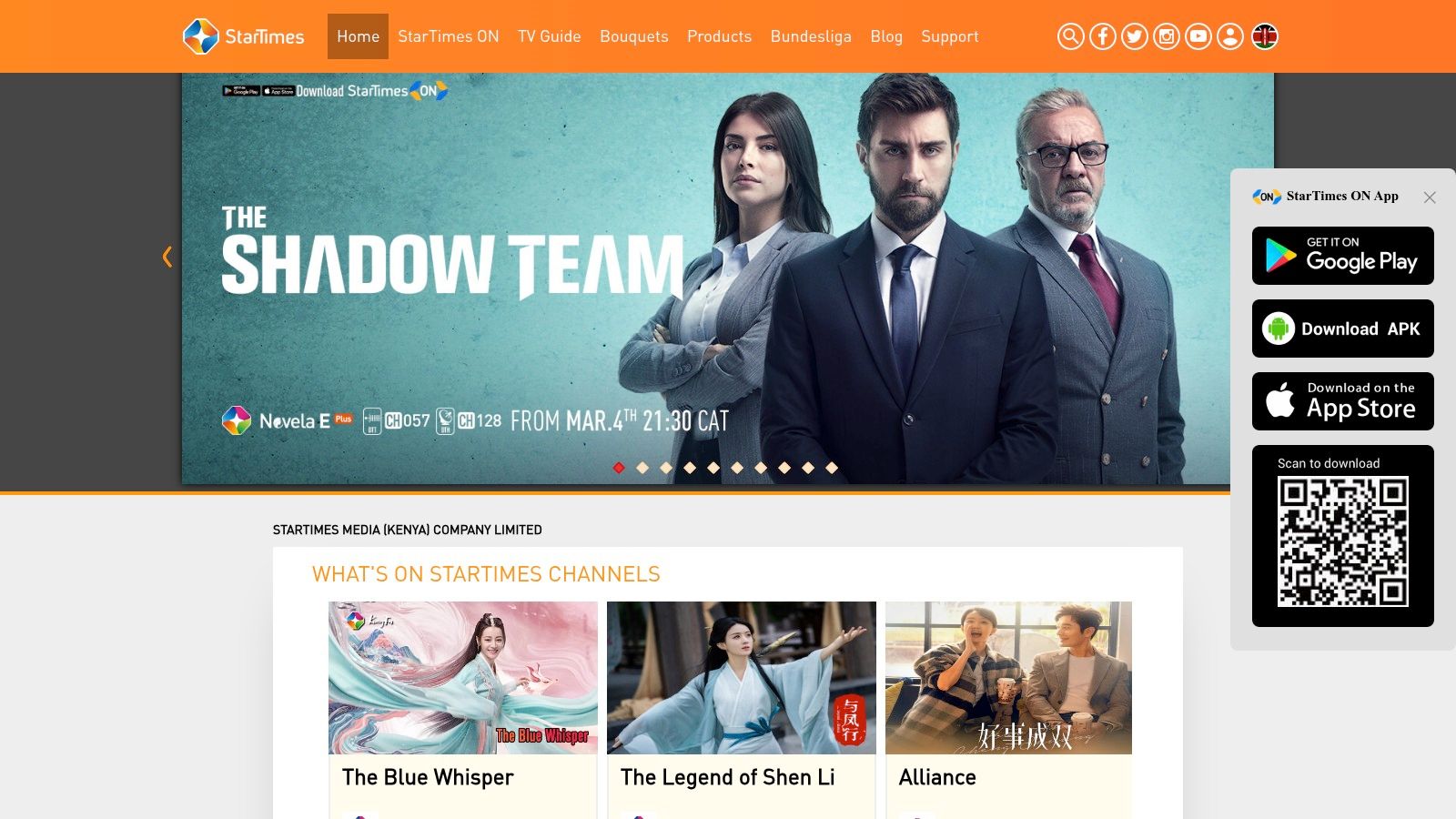 StarTimes ON