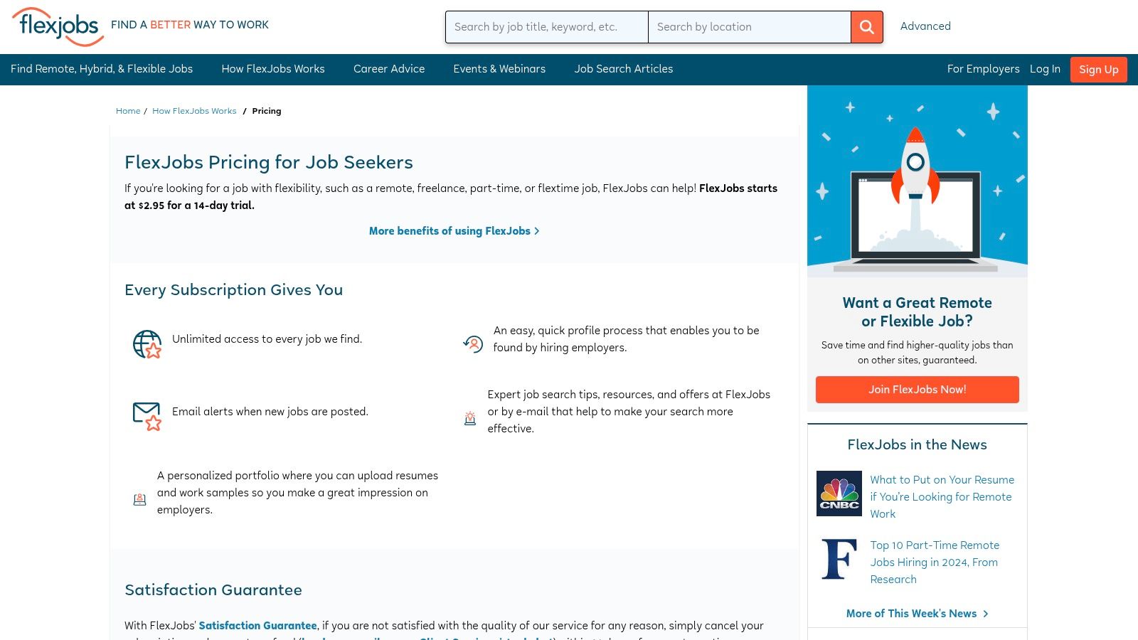 FlexJobs (Design/Graphic Design)