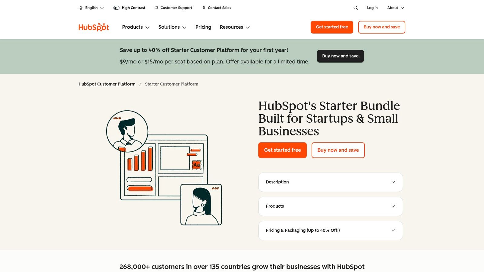 HubSpot's AI-powered platform for small businesses