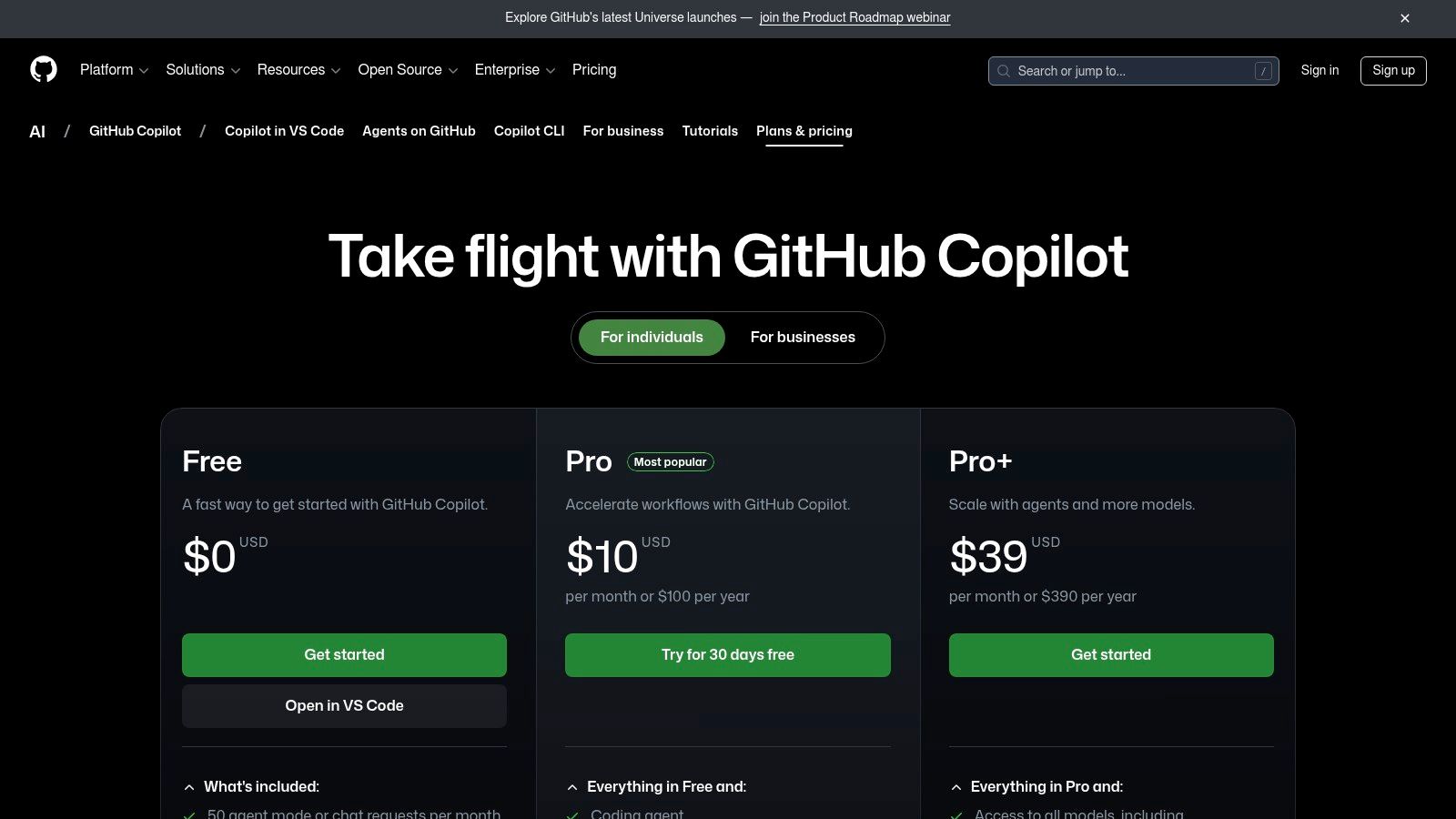 A screenshot of GitHub Copilot integrated into VS Code, showing AI-powered code suggestions appearing inline.