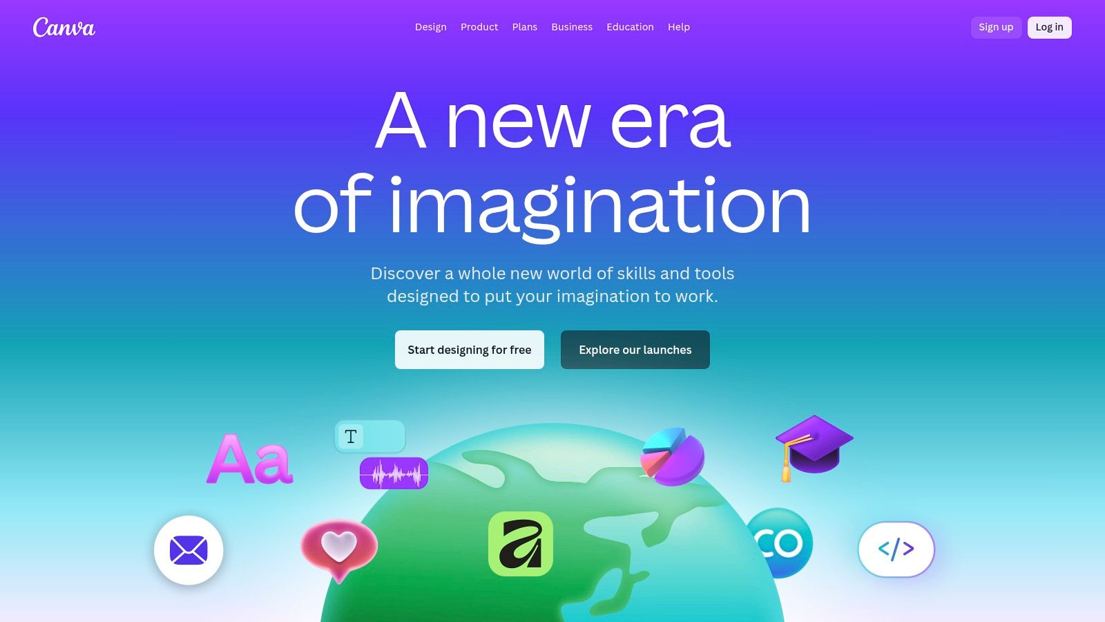 An image of the Canva Magic Write feature being used within a Canva design document.