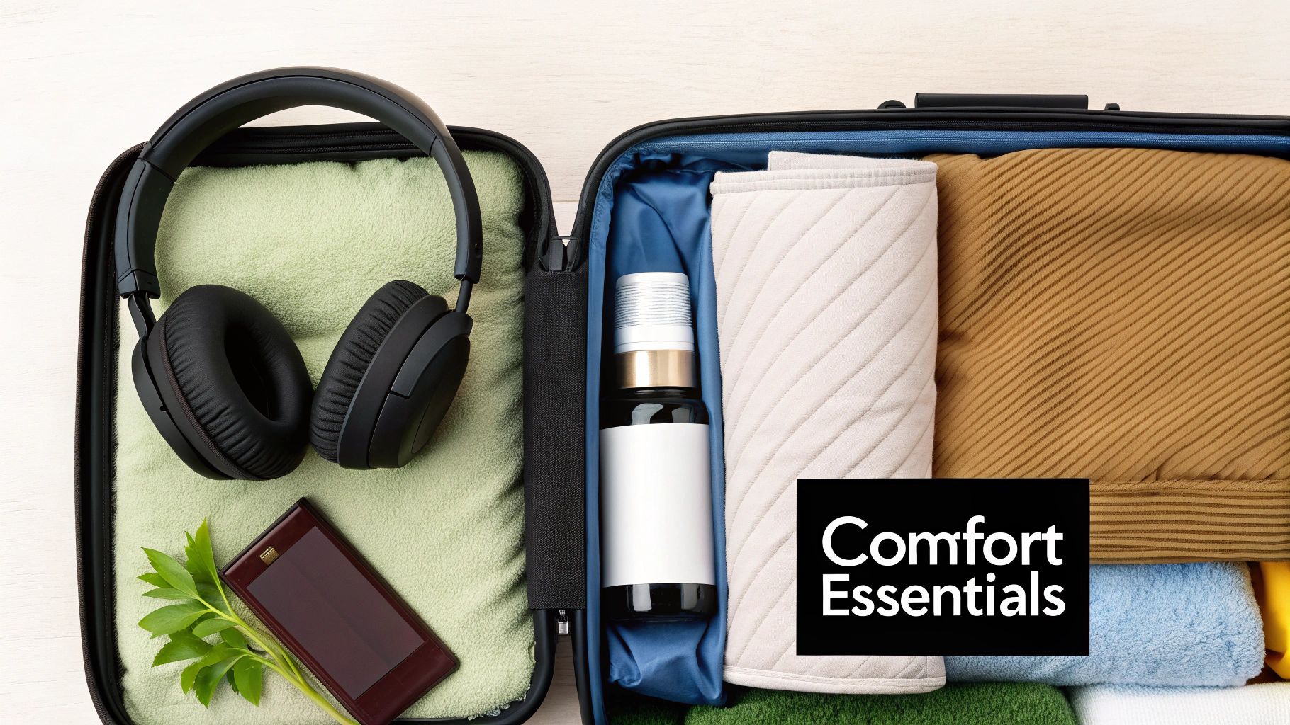 Pack Comfort Items and Anxiety Relief Tools