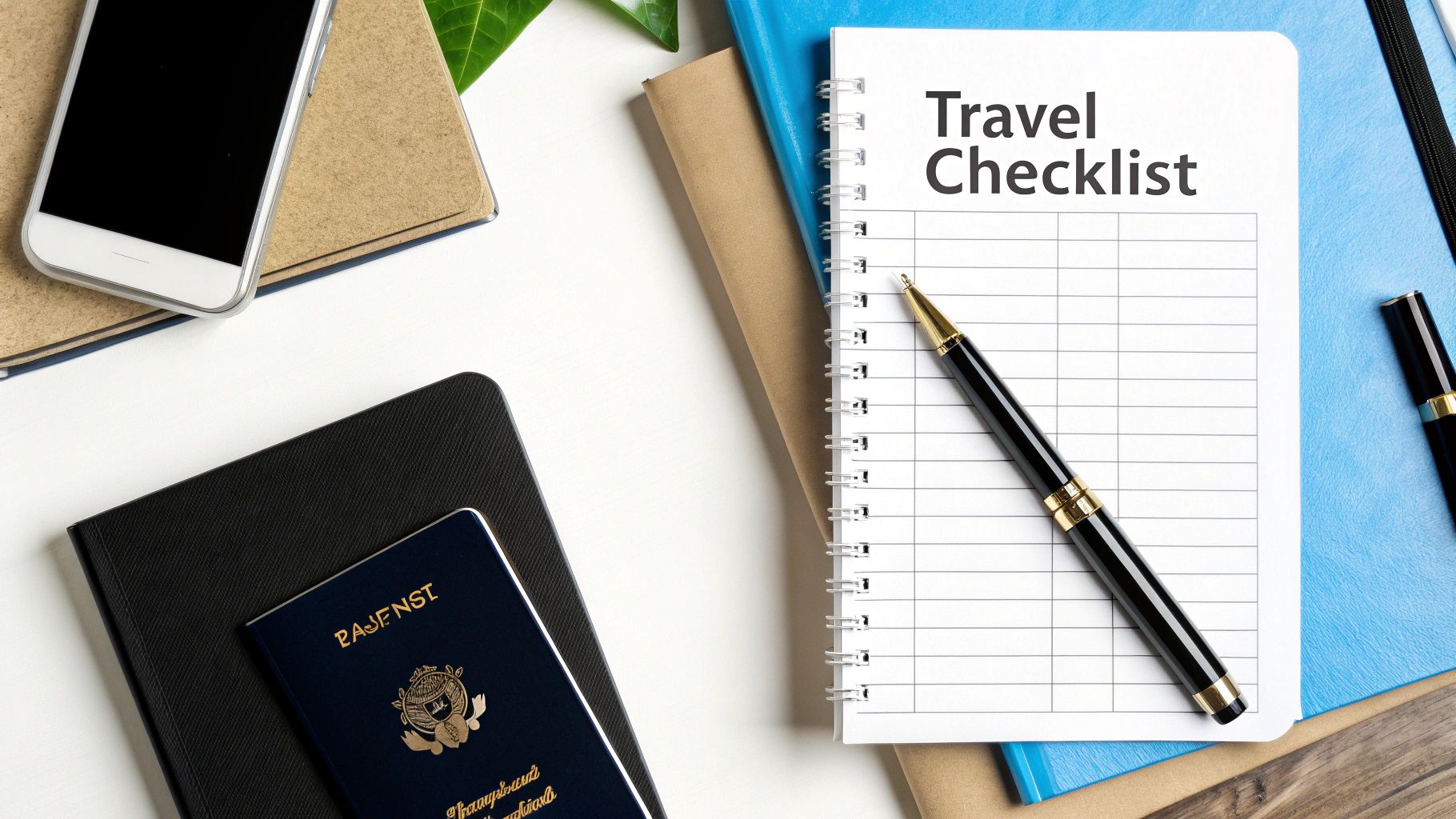 Create a Comprehensive Travel Checklist and Plan