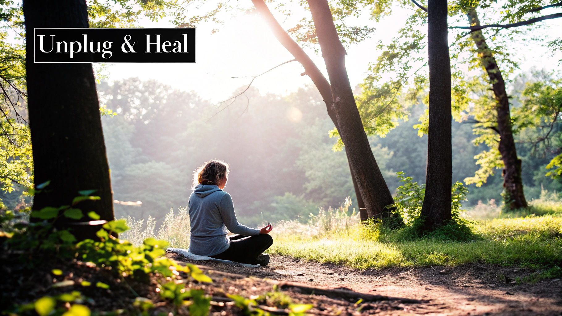 Unplug yourself and heal